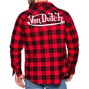 Von Dutch Sherpa Lined LS Flannel